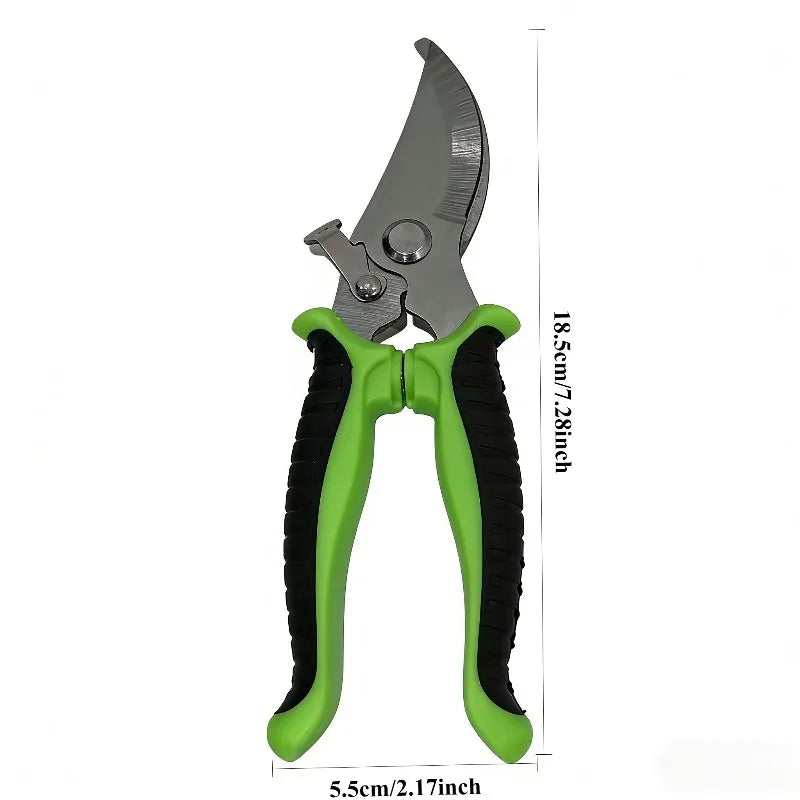 This gardening shear is super easy to use! A good helper for gardening, worry-free and practical gardening hinge and gardening