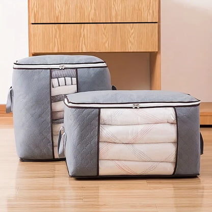 Extra Large Clothing & Quilt Storage Organizer Bag with Window