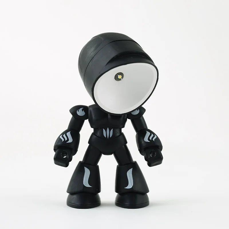 Mini Night Light LED Cartoon Hero Police Desktop Lamp | Cute Bedroom Decor for Kids