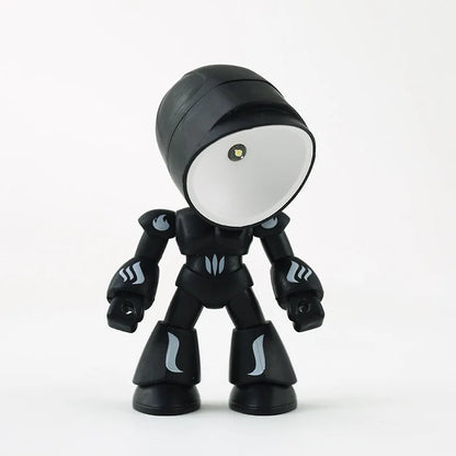 Mini Night Light LED Cartoon Hero Police Desktop Lamp | Cute Bedroom Decor for Kids