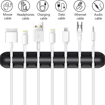 Wire Organizer Mobile Phone Charging Cable Data Cable Wire Routing Storage Cable Organizer Snap Clip