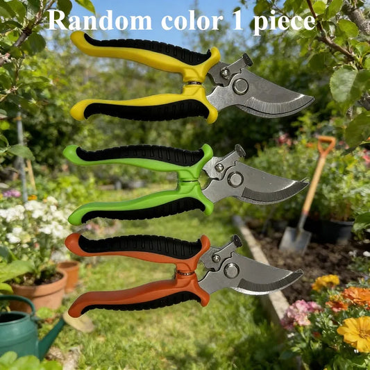 This gardening shear is super easy to use! A good helper for gardening, worry-free and practical gardening hinge and gardening