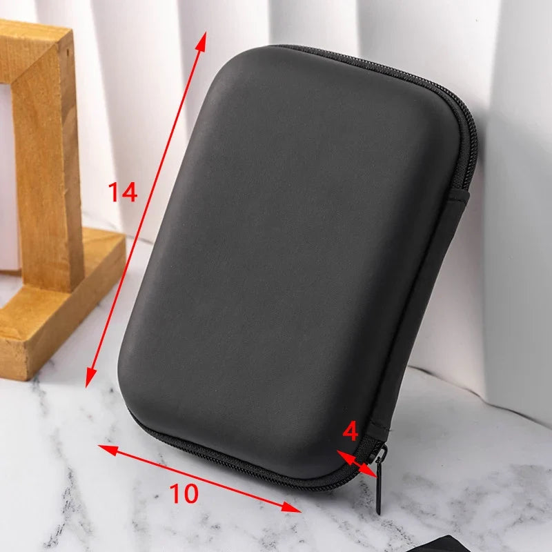 Portable Mini Hard Shell Digital Gadget Storage Bag | EVA Travel Organizer