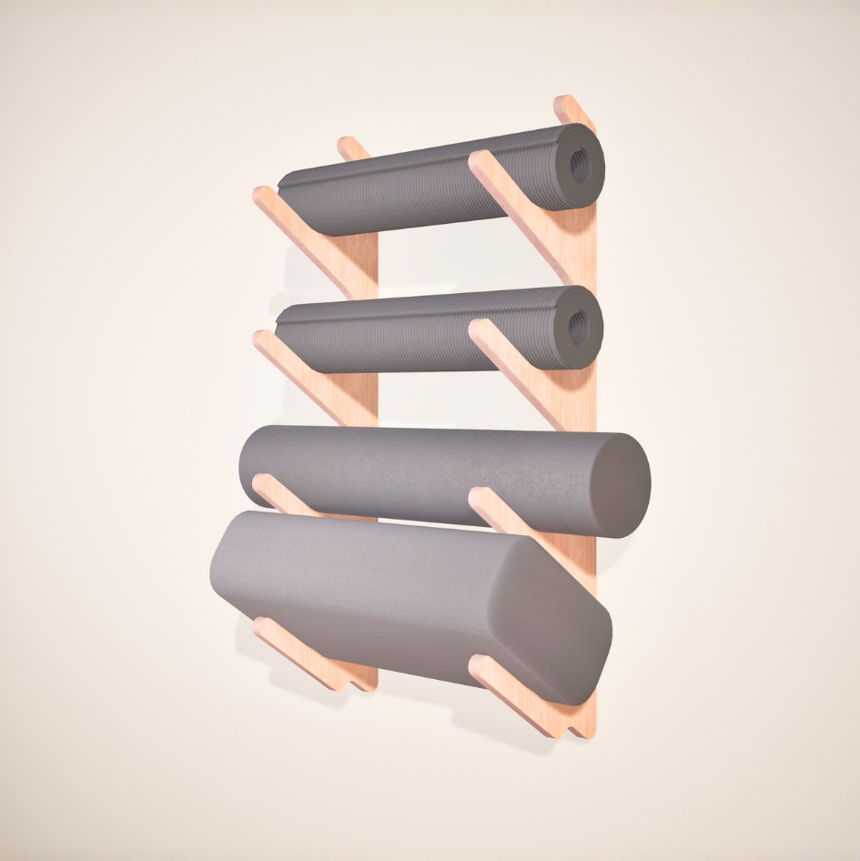 Yoga Prop Wall Organizer | StackRack