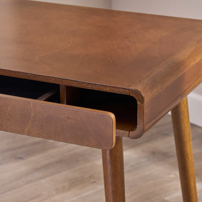 Writing Desk with Large Drawers, Computer Table for Home Office Workspace or Entryway