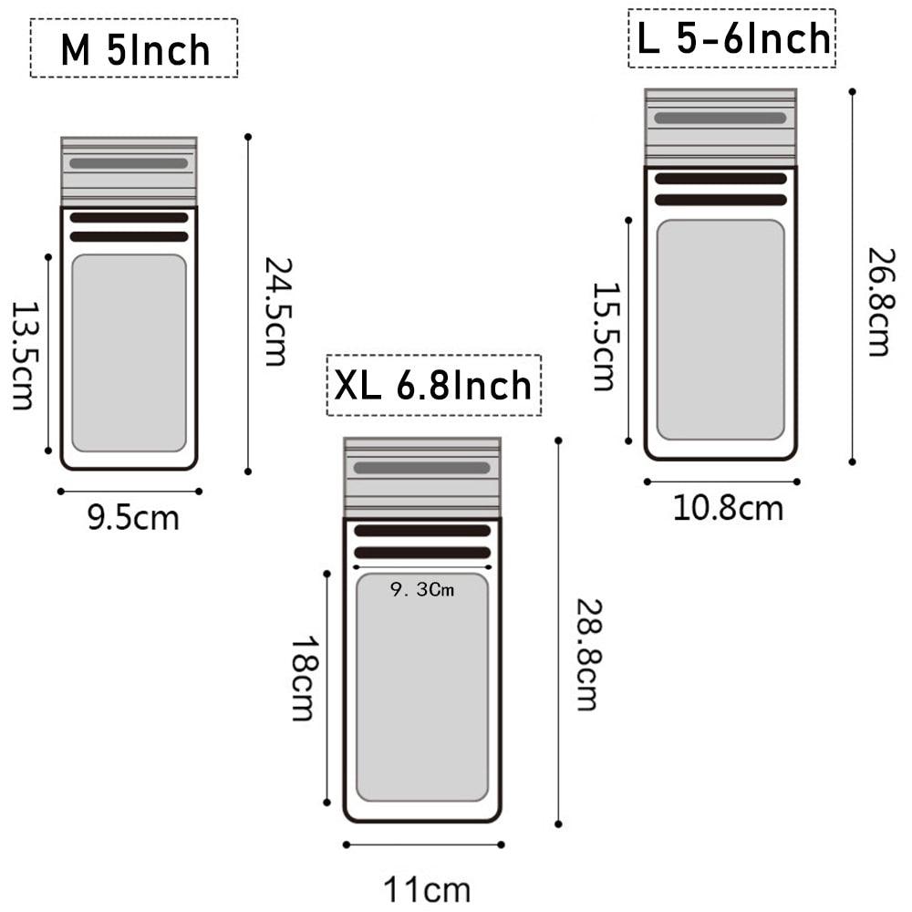 Colorful Universal Waterproof Case For iPhone 12 11 13 Pro Max X Water Proof Bag Mobile Phone Cover Universal Waterproof Phone Pouch for iPhone With Long Lanyard Lightweight Phone Case For Summer