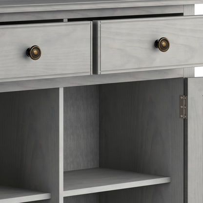 Connaught Handcrafted Entryway Storage Cabinet