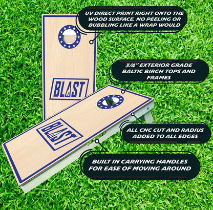 Custom Cornhole Boards (Your Company Logo, Image, Sport Team, or other Custom Design Request)