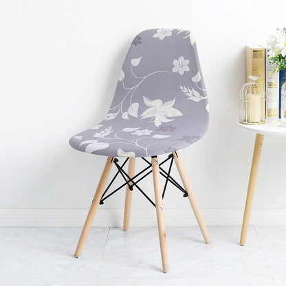 Dining Chair Cover Lounge Armless Chair Protector Stretchable Slipcovers for Dining Room Living Room Seat Cover For Shell Chair Washable Removable Armless Shell Chair Cover And Home Hotel Slipcover Seat Case