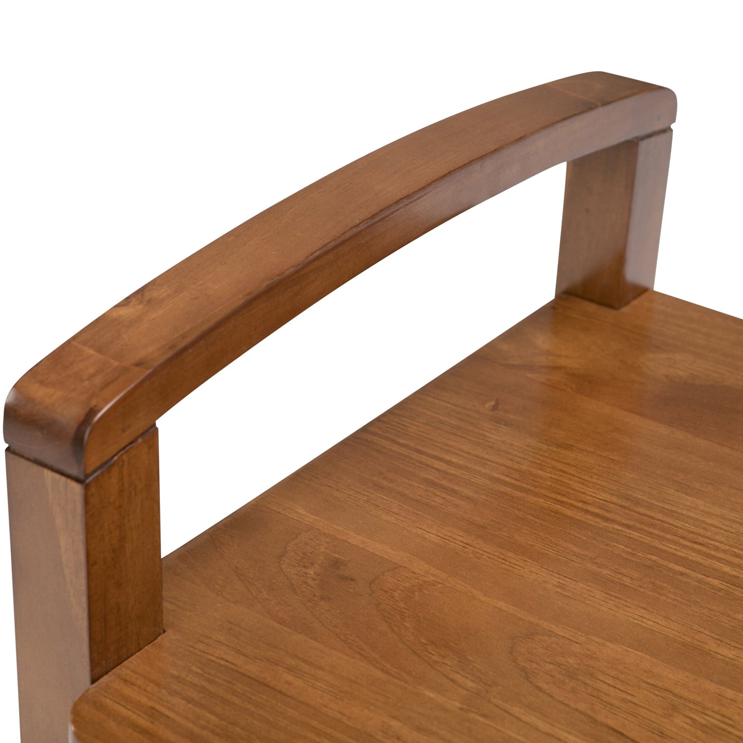 Warm Shaker 44" Wide Solid Wood Entryway Storage Bench