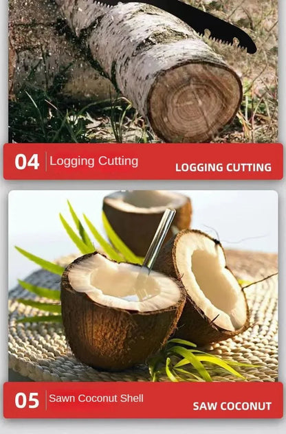 Folding Hand Saw | Portable Pruning and Woodworking Tool