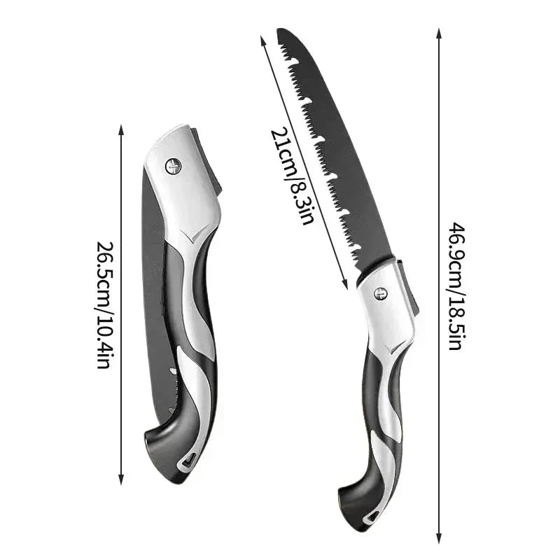 Folding Hand Saw | Portable Pruning and Woodworking Tool