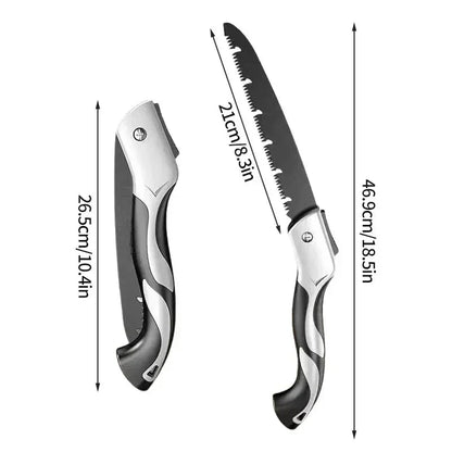 Folding Hand Saw | Portable Pruning and Woodworking Tool