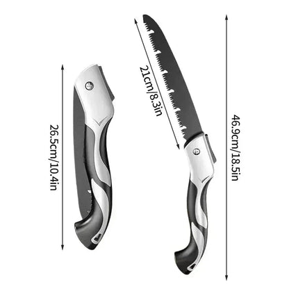 Folding Hand Saw | Portable Pruning and Woodworking Tool