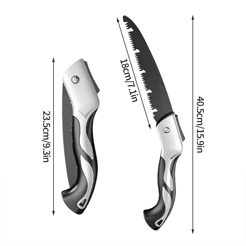 Folding Hand Saw | Portable Pruning and Woodworking Tool