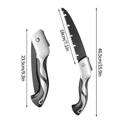 Folding Hand Saw | Portable Pruning and Woodworking Tool