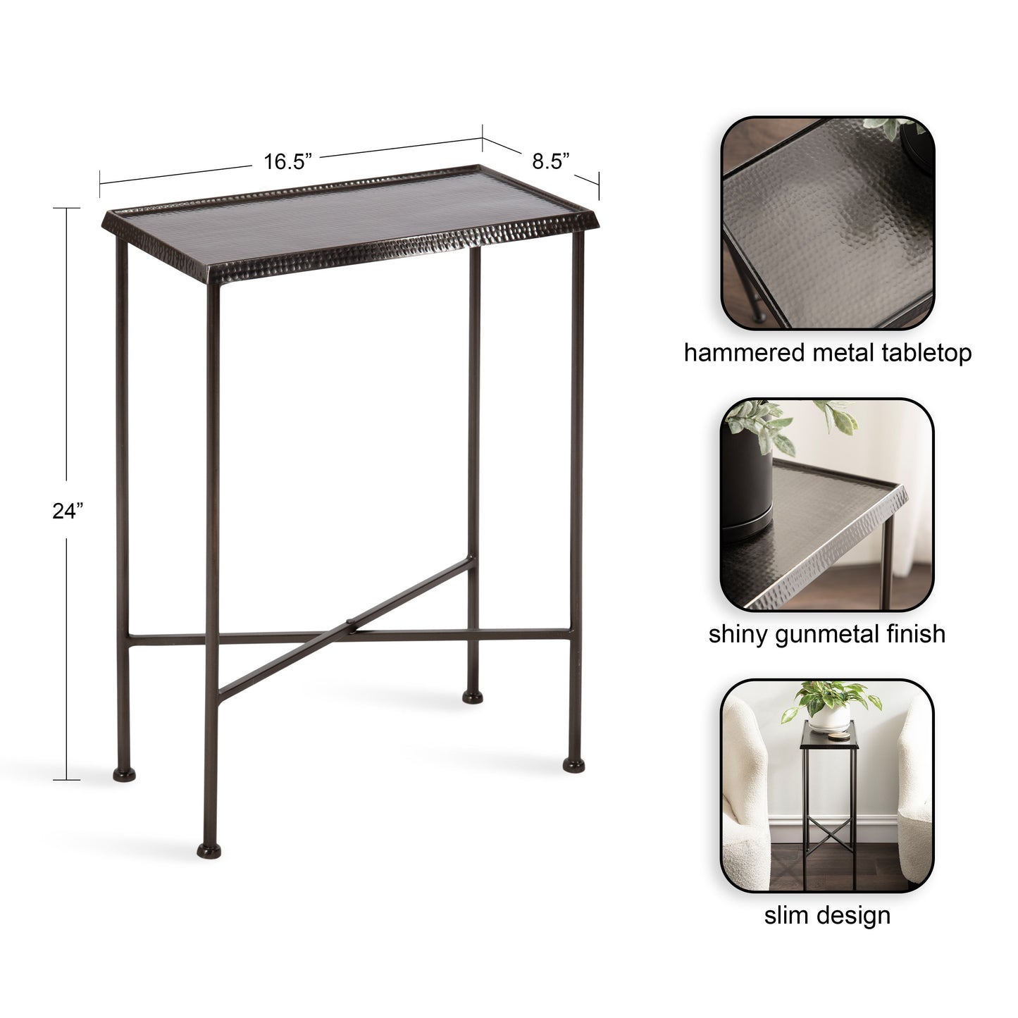 Sanzo Slim Side Table