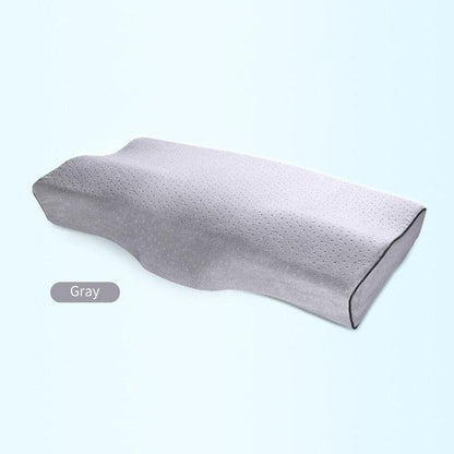 Memory Foam Bed Orthopedic Pillow Neck Protection Slow Rebound Memory Pillow Butterfly Shaped Health Cervical Neck Cotton Pillow Bed Orthopedic Pillow For Cervical Pillow Slow Rebound Adult Neck Guard Pillow Sleep Pillow Orthopedic Contour Memory Foam