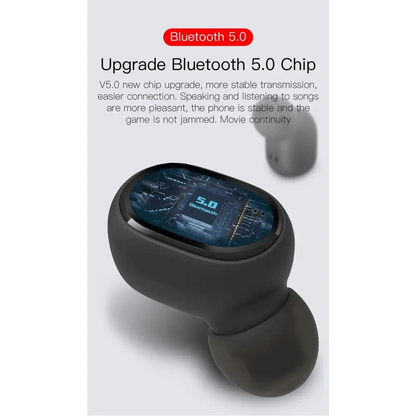 Modern Style Bluetooth 5.0 Headphones Stereo  Wireless Ear Buds In Ear Hands Free Earphones Sports Headset Quality Sound