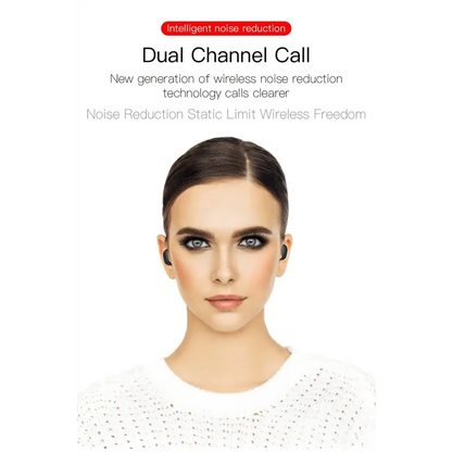 Modern Style Bluetooth 5.0 Headphones Stereo  Wireless Ear Buds In Ear Hands Free Earphones Sports Headset Quality Sound