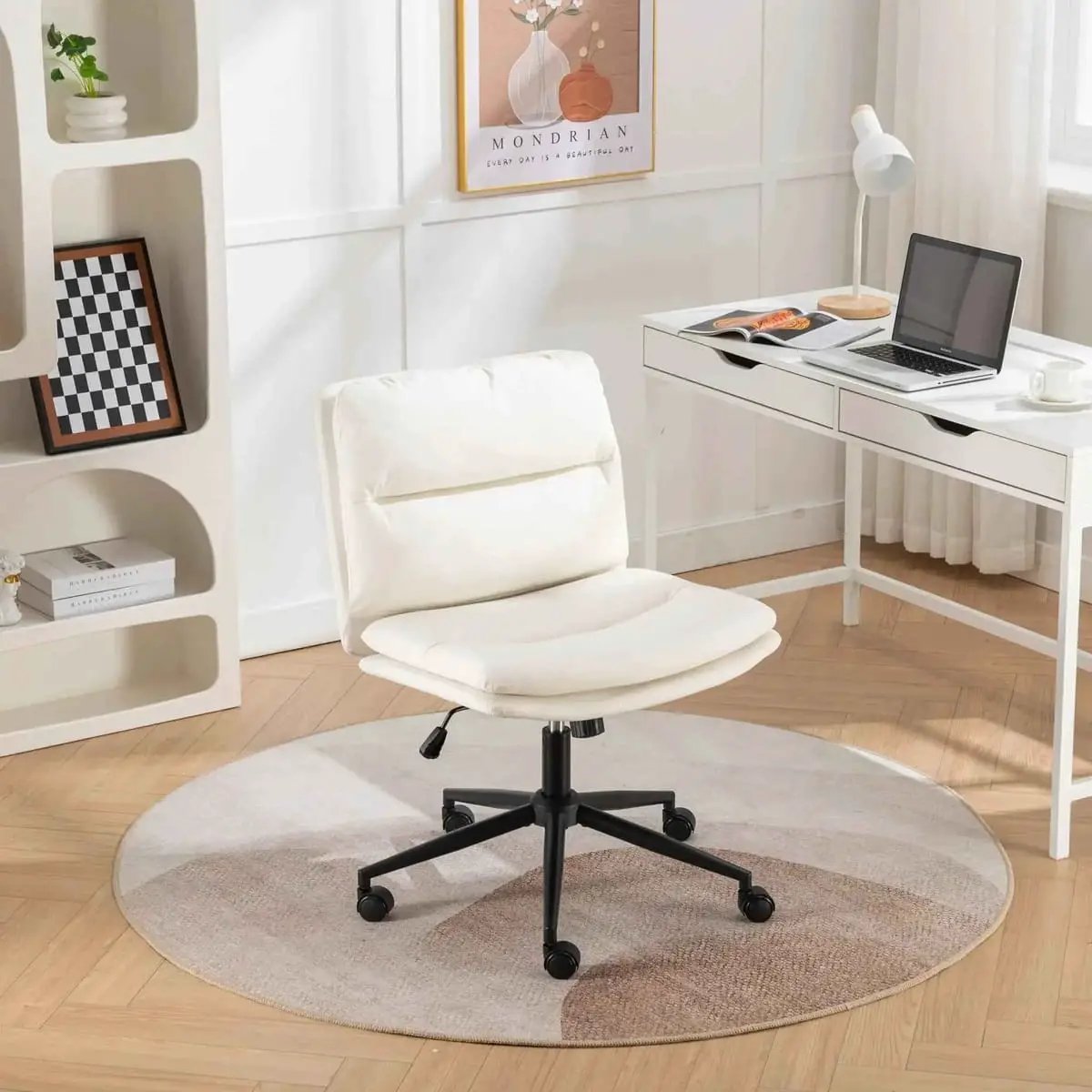 Premium Swivel Criss Cross Office & Vanity Chair