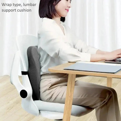 Ergonomic Memory Foam Seat Cushion For Office Chair Back