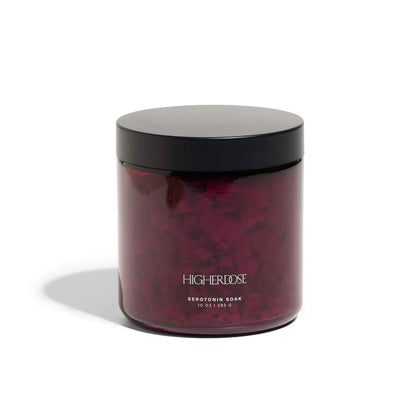 HigherDOSE Serotonin Soak Magnesium Bath Salt for Muscle Relaxation & Mood Boost