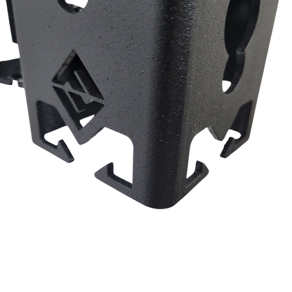 IronKeep Shard Storage Rail – Wall Mounted 3x3 Rack Attachment Organizer (5/8" & 1" Compatible)