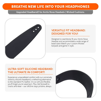 Upgraded Headband Replacement for Arctis Nova Headphones