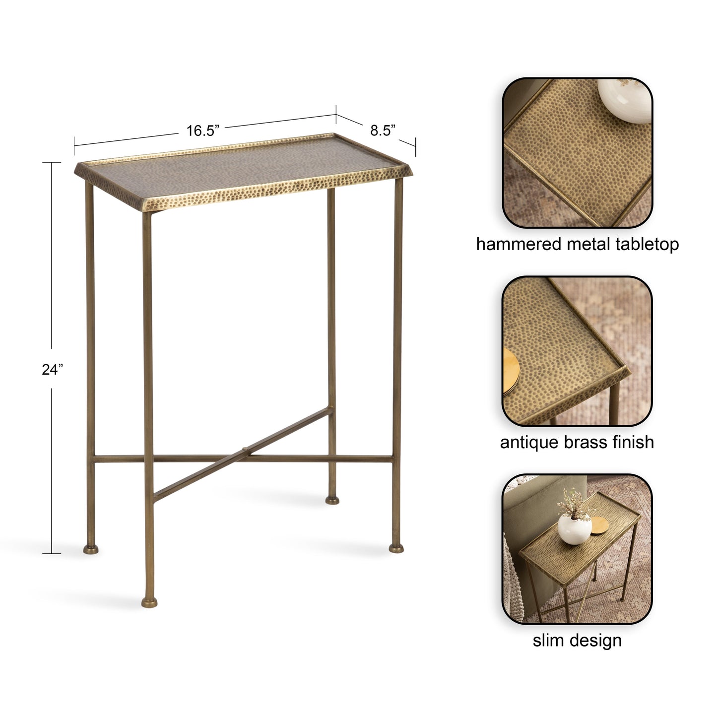Sanzo Slim Side Table